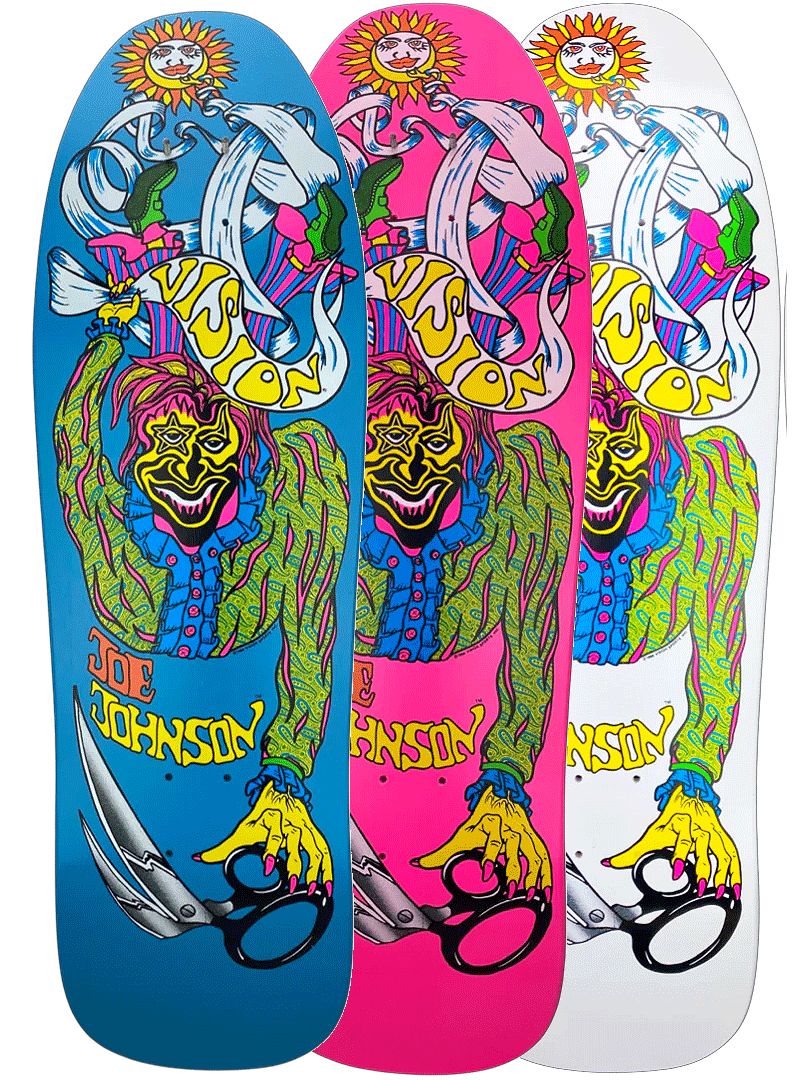 Vision Joe Johnson Scissors deck 9.5" x 32"