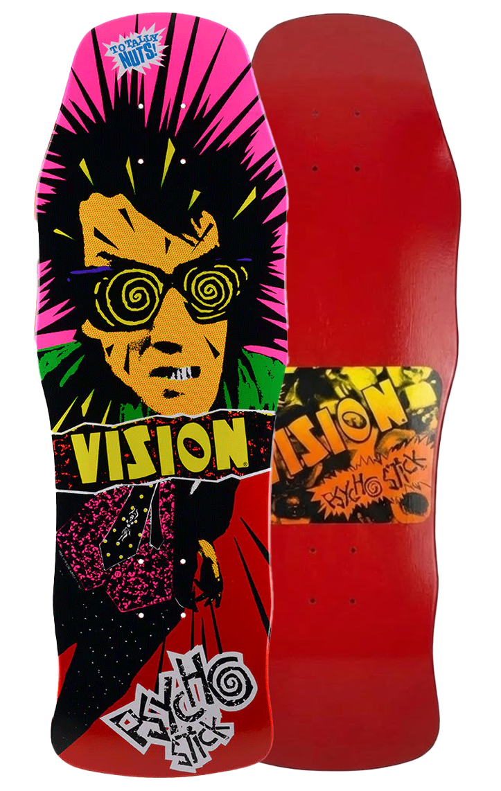Vision Original Psycho Stick Deck - 10"x30"