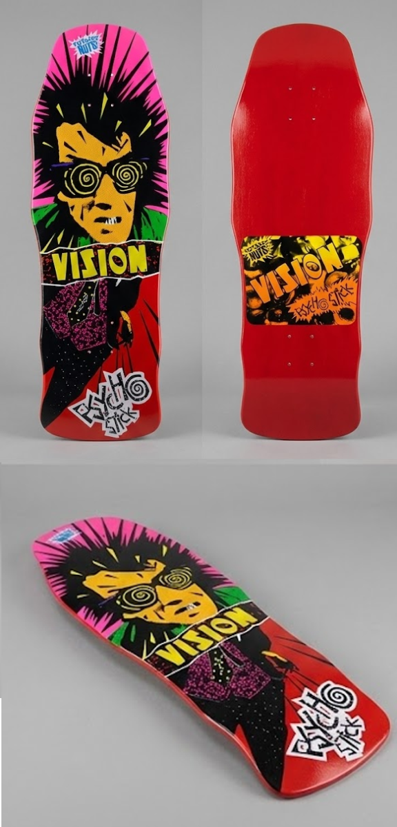 Vision Original Psycho Stick Deck - 10"x30"