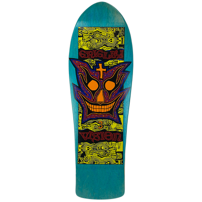Vision Grigley III Deck - 9.75"x31" Turquoise Stain
