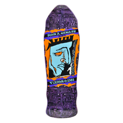 Vision Grigley II Mini Deck - 9.25"x29.5" Purple Stain