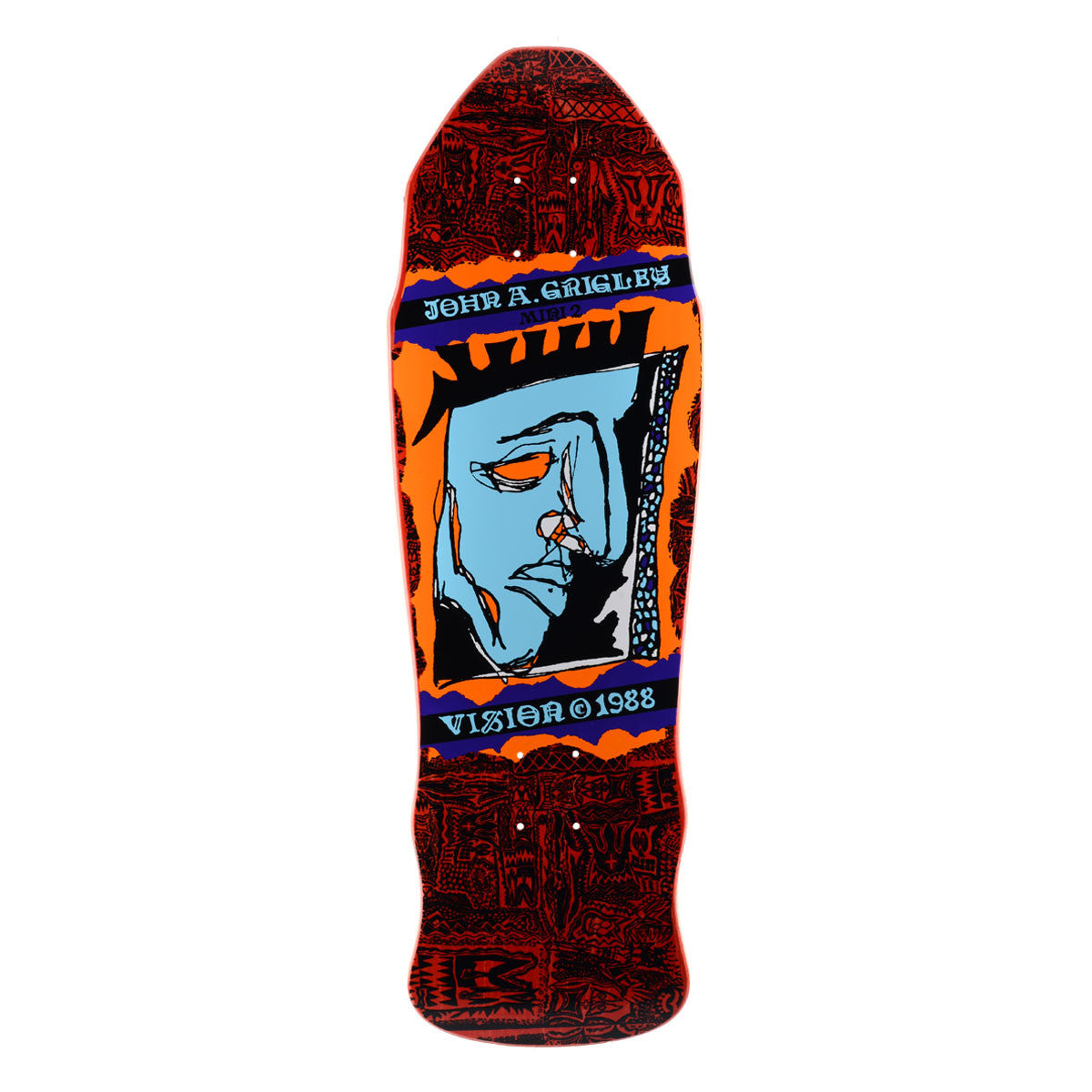 Vision Grigley II Mini Deck - 9.25"x29.5" Red Stain