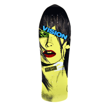 Vision Aggressor 2 Deck - 10.25"x30.5" Black Stain