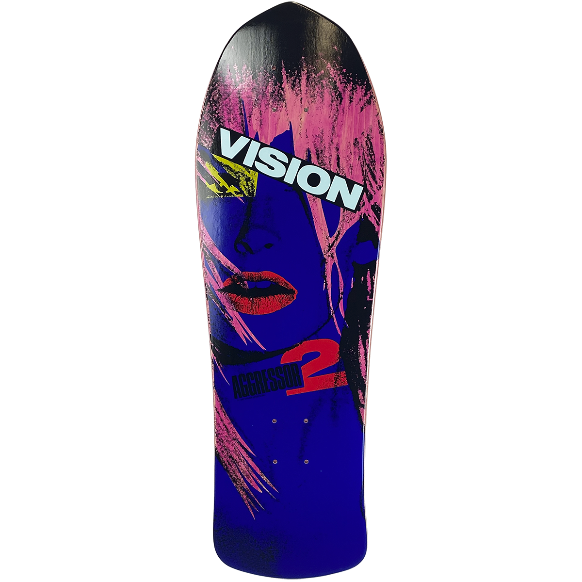 Vision Aggressor 2 Deck - 10.25"x30.5" Pink Stain