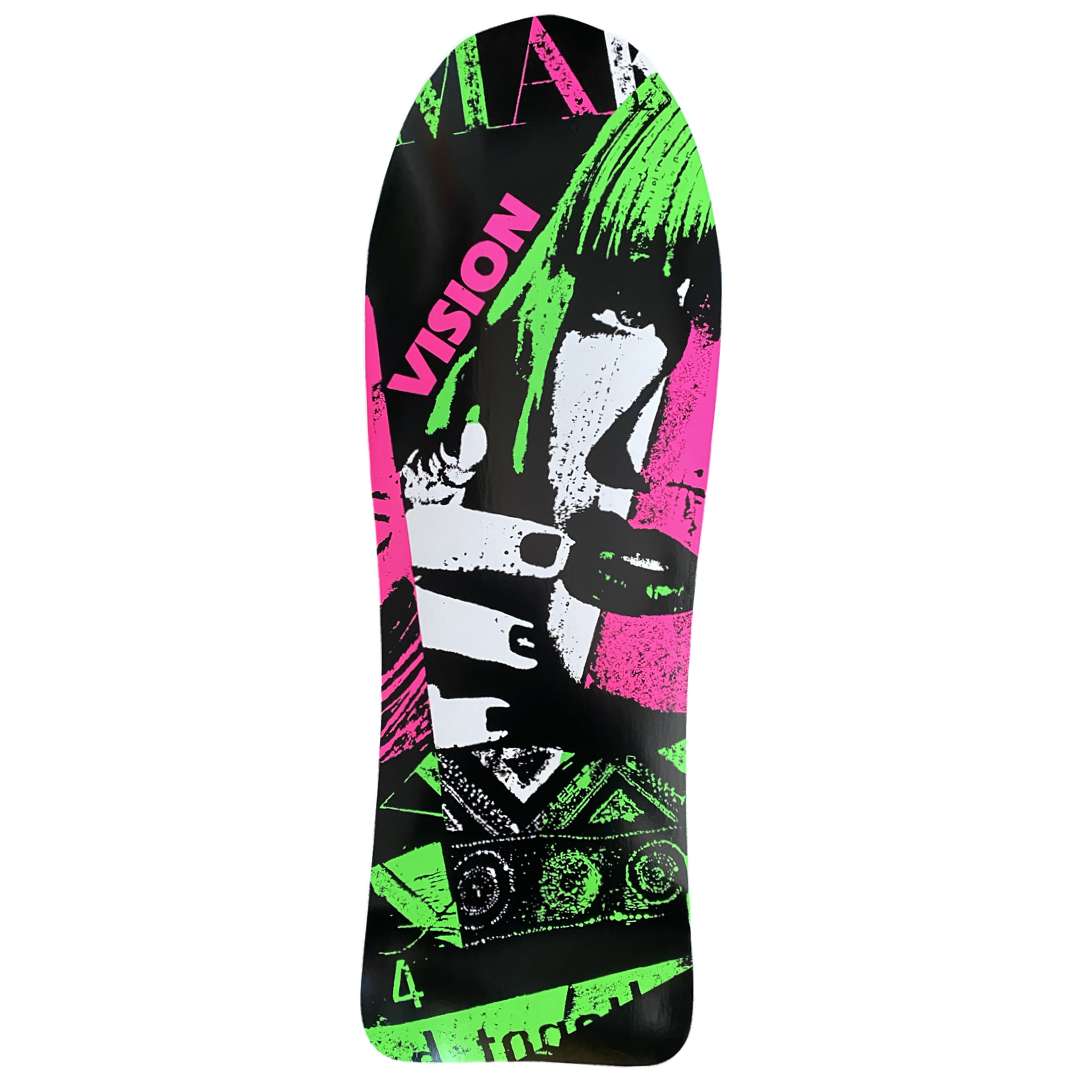 Vision Aggressor Deck - 10.5"x30.5" White