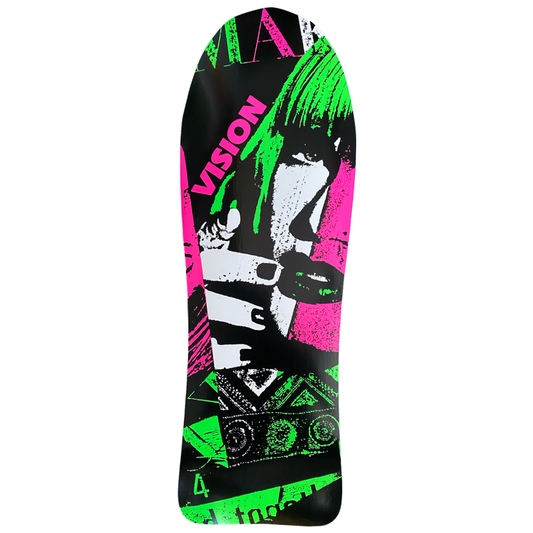 Vision Aggressor Deck - 10.5"x30.5" White
