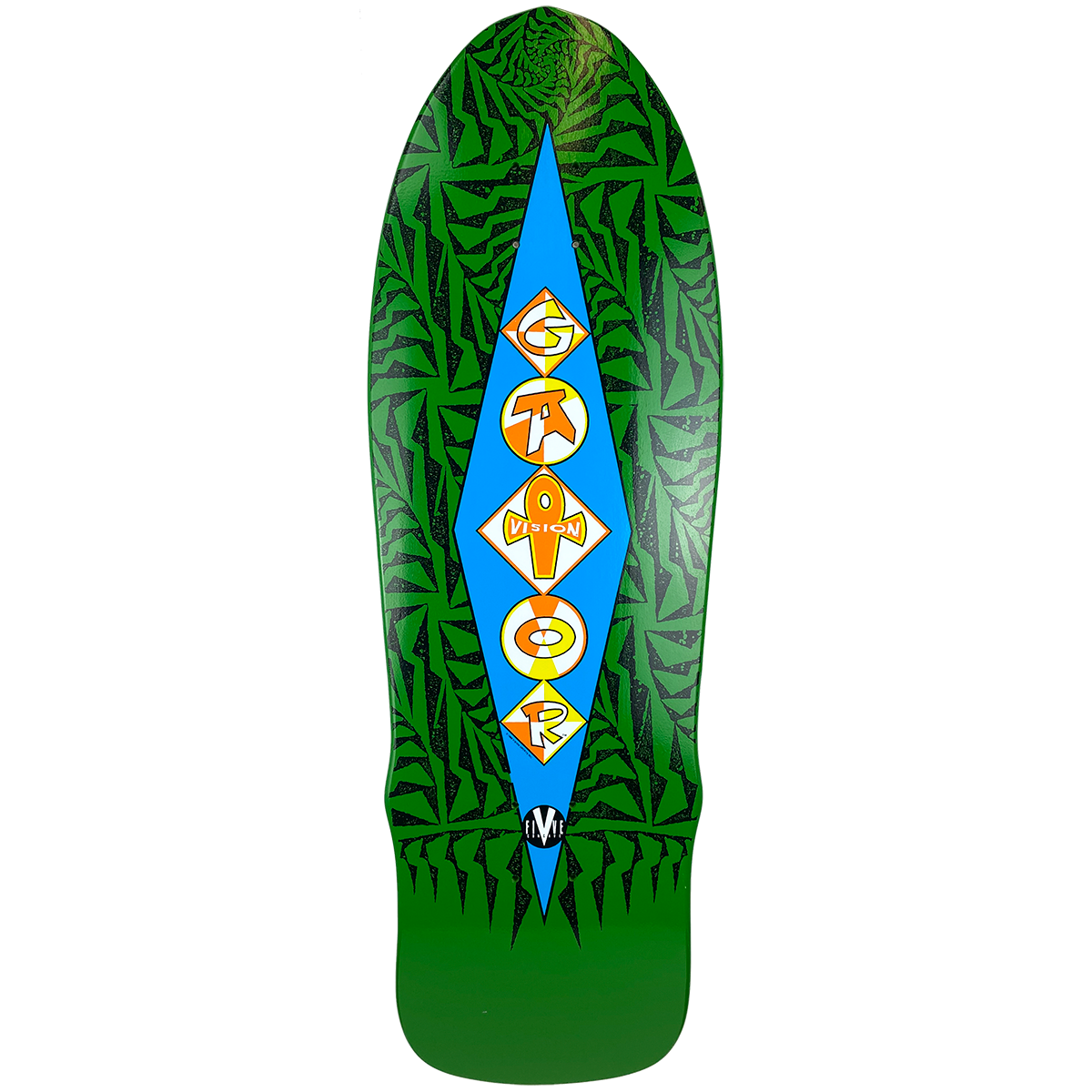 Vision Gator Ramp Deck - 10"x31" GREEN