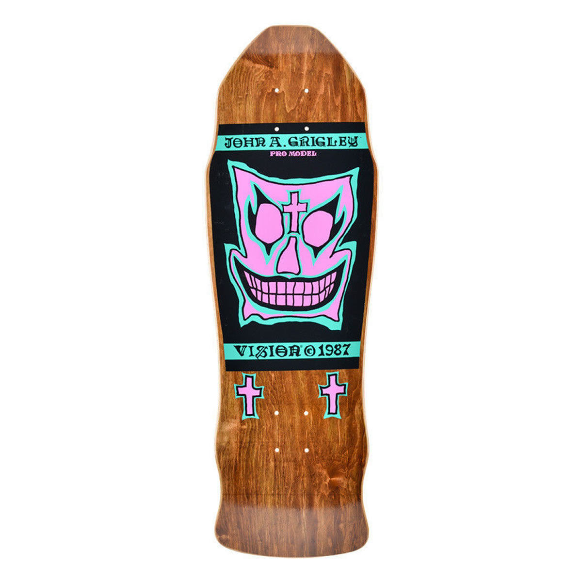 Vision Grigley I Deck - 9.5"x30" Brown Stain