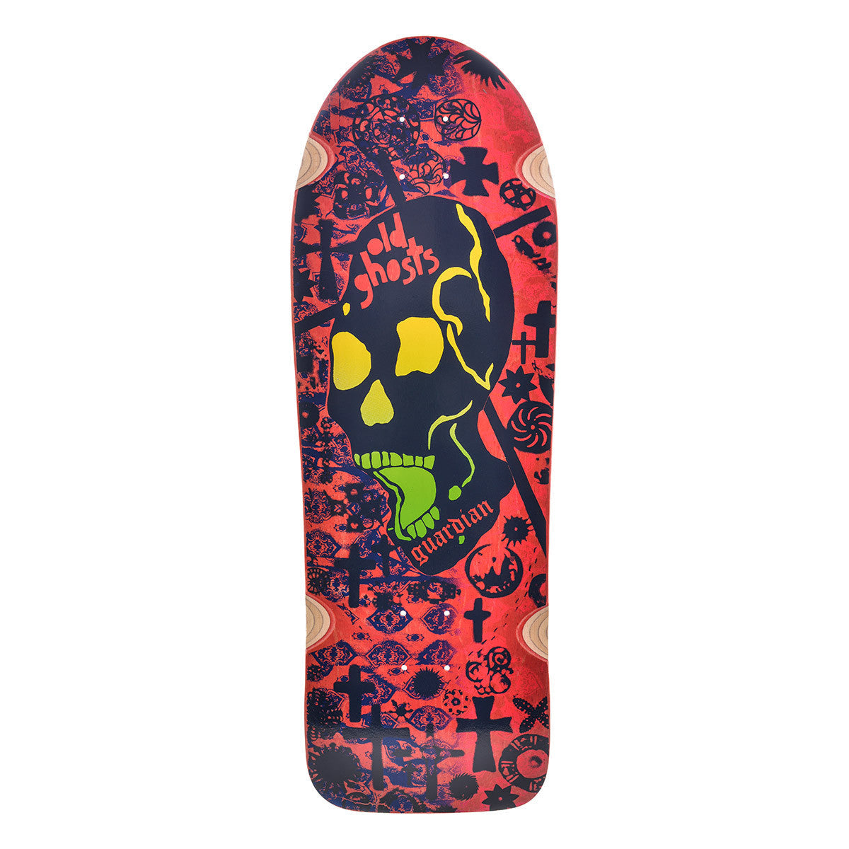 Vision Old Ghost Deck - 10"x30" Red Stain