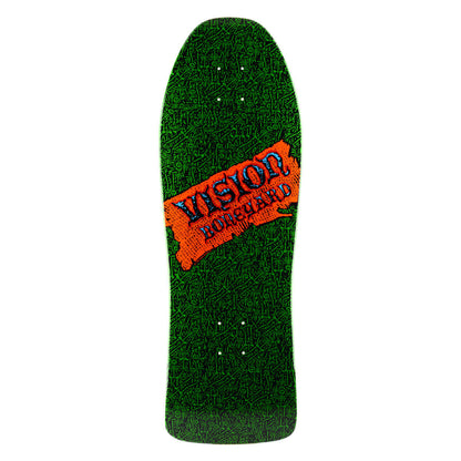Vision Boneyard Deck - 10"x30.5" Green