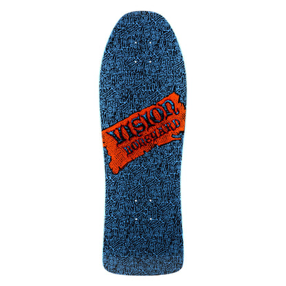 Vision Boneyard Deck - 10"x30.5" Blue