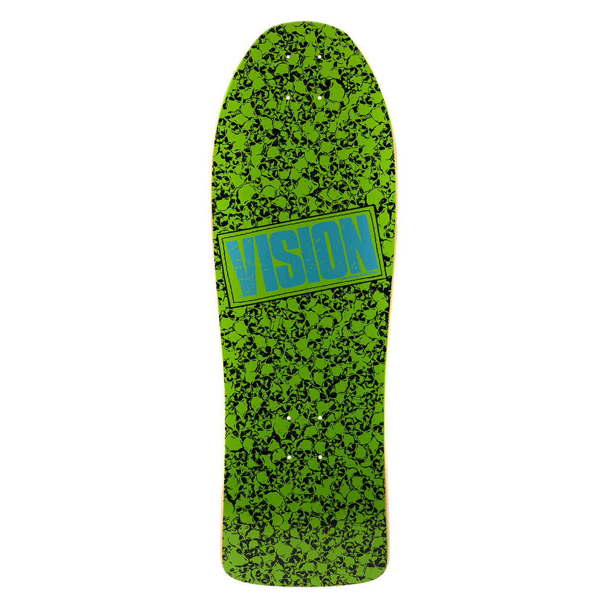 Vision Punk Skull Deck - 10"x30" Green