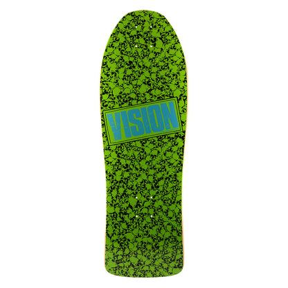 Vision Punk Skull Deck - 10"x30" Green