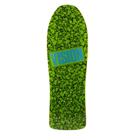 Vision Punk Skull Deck - 10"x30" Green