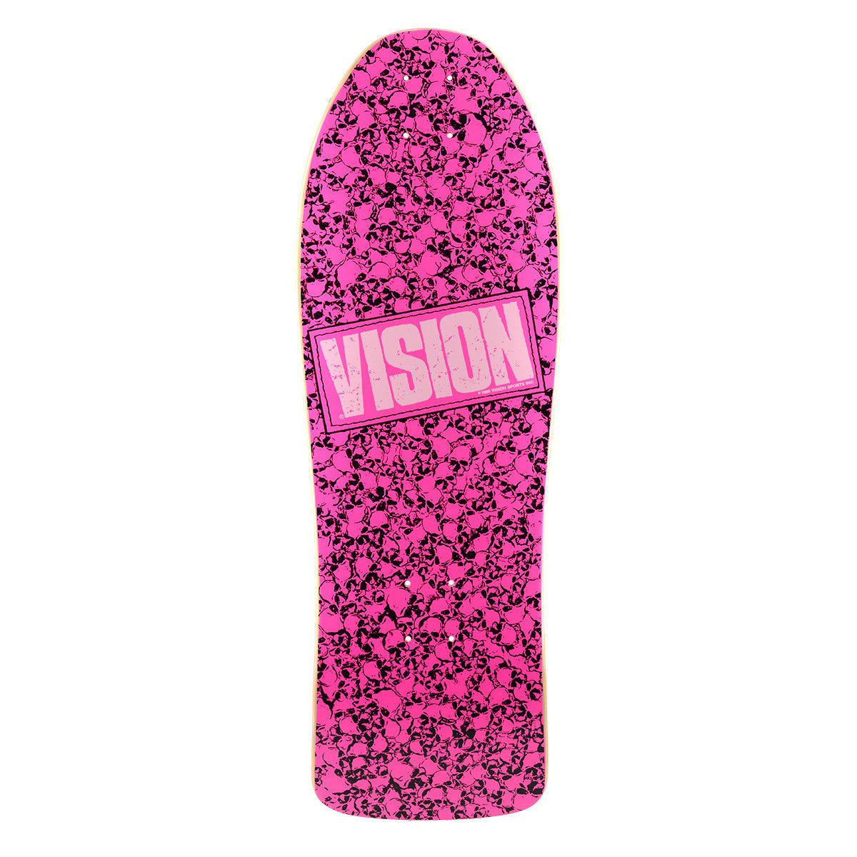 Vision Punk Skull Deck - 10"x30" Pink