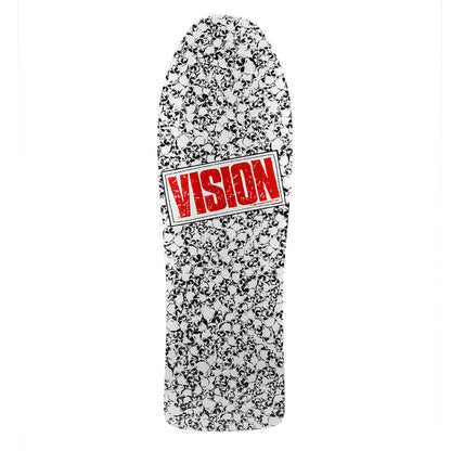 Vision Punk Skull Deck - 10"x30" White