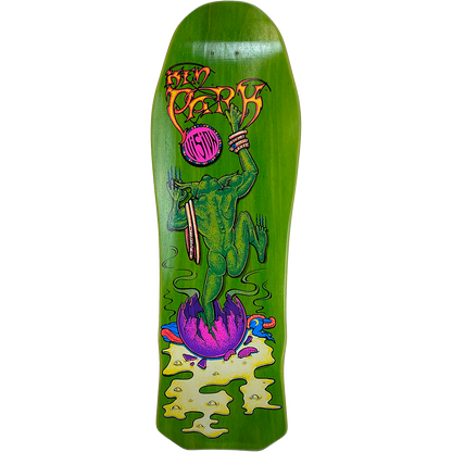 Vision Ken Park III Deck - 10"x31" Green Stain