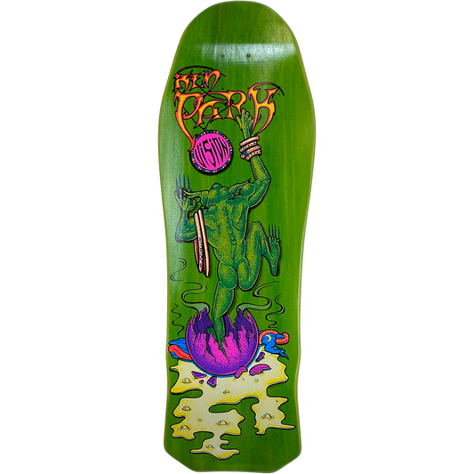 Vision Ken Park III Deck - 10"x31" Green Stain