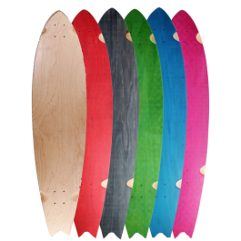 Black S4O Complete Full Size Standard Maple Deck Skateboard 