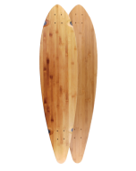 40" X 9.25" PINTAIL BLANK DECK BAMBOO (#BP40) 