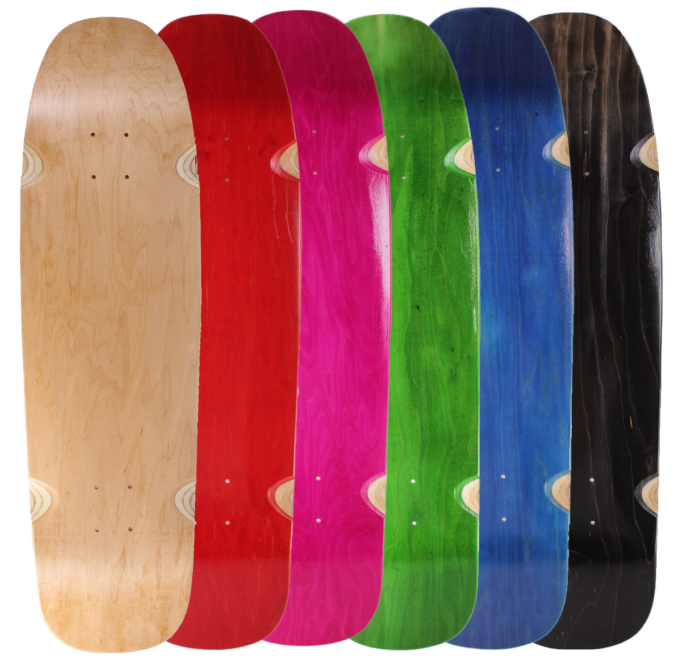 Double blank longboard deck Blank Decks and Skateboard Supply