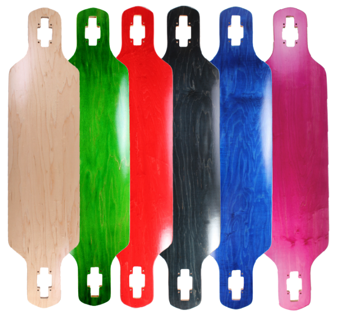 X 9.5" DROP THROUGH BLANK DECK (#C39) Decks and Skateboard Supply