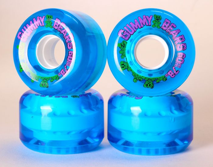Scherm Nieuwe betekenis Schuur 60mm Gummy Bear Wheels Blank Longboard Decks and Skateboard Supply