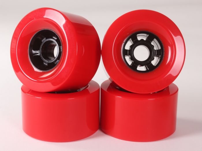 notifikation lever Deltage 90mm x 52mm Blank Black/Red 80a Blank Longboard Decks and Skateboard Supply