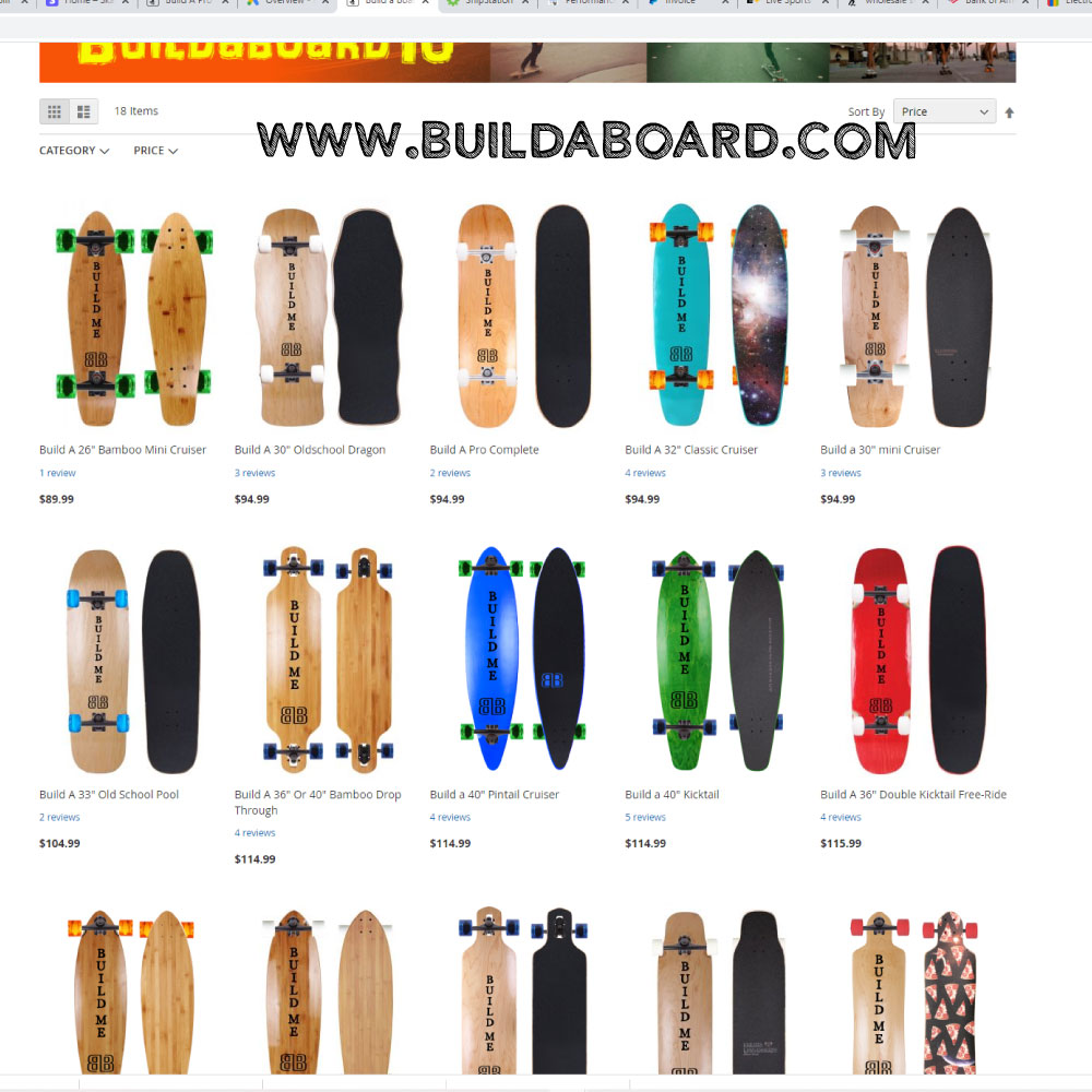 Build A Complete Blank Longboard Decks and Skateboard Supply